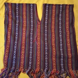 Thai style shirt poncho